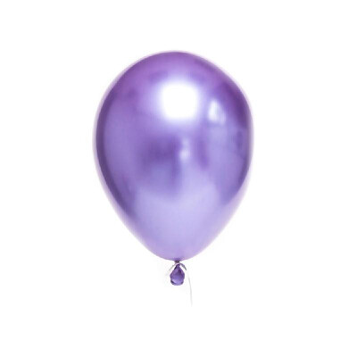 

1Pc 12inch Glossy Metallic Latex Balloon Thick Inflatable Balloon Birthday Party Wedding Decor