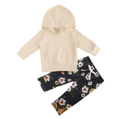 

Toddler Newborn Infant Baby Boy Girl Clothes Hoodie Hooded TopsPants Outfit