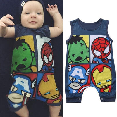 

Newborn Infant Baby Kid Boy Girl Romper Jumpsuit Bodysuit Clothes Outfit Sunsuit