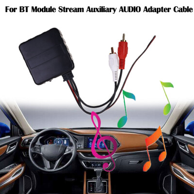 

Tailored Car Music Module Stream Auxiliary AUDIO Adapter Cable 2RCA Interface Parts