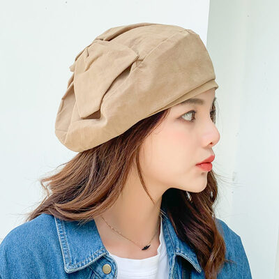

Ins Panyas Chequered Berry Hat Chao Korean Street Photographs Individual Chao Hat Female Summer Thin Painters Hat