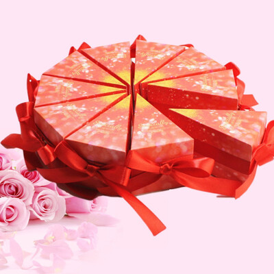 

FUNNYBUNNY Deltoid Candy Box Creative Personality Wedding Candy Gift Box Large Birthday Cake Box Cristmas Decoration