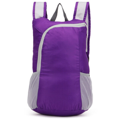 

2018 New Style Fashion Waterproof Lightweight Folding Bag Travel Patchwork Backpack Camping Shopping Mini Bag Hot