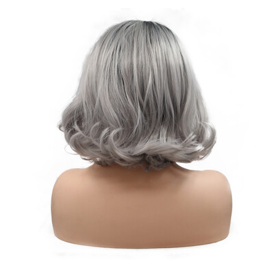 

Dolago Bob Synthetic Hair Wigs For Women Heat Resistant Fiber Lace Front Wig