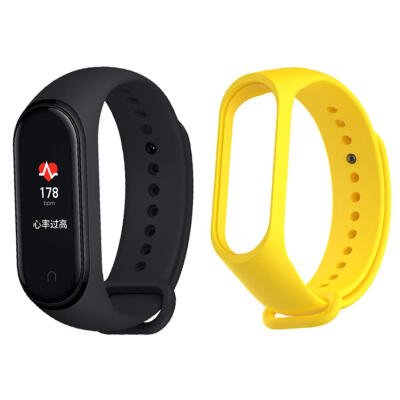 

Xiaomi Mi Band 4 095 inch AMOLED 5ATM Heart Rate Smart Wristband wStrap