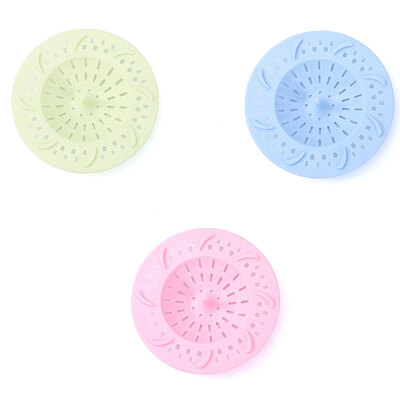 

Anti Clogging Silicone Drain Filter Pool Sink Sewer Debris Filter Net Kitchen Bathroom Shower Drain Hair Catcher