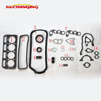 

3K 3KC For TOYOTA COROLLA STARLBT PUBLICA 12L Overhaul Gasket Parts Full Set Engine Gasket 04111-24020 50029100