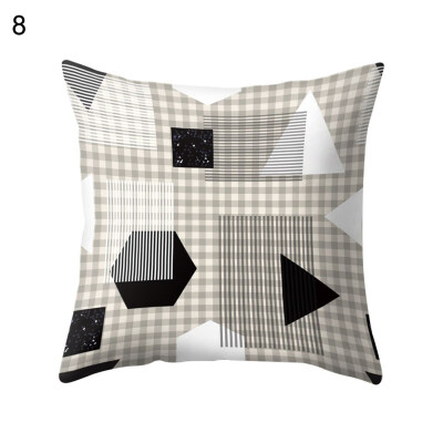 

Geometric Circle Triangle Square Pillow Case Cushion Cover Sofa Bed Car Decor