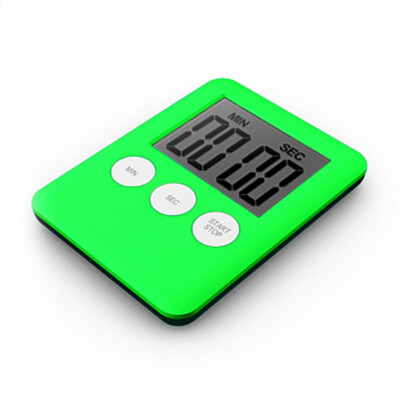 

Ultra Thin Magnetic LCD Digital Wall Clock Bathroom Waterproof Shower Timer ABS