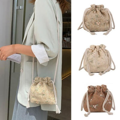 

Women Handbag Weave Tote Purse Lady Beach Hobo Bag Cross-body Straw Shoulder Bag