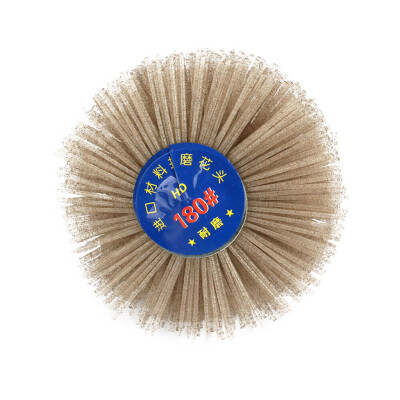 

〖Follure〗Flower Head Abrasive Nylon Wheel Wooden Polishing Brush 6 mm Handle