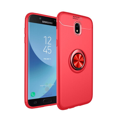 

Goowiiz Phone Case For Samsung Galaxy J330J530J730J3 ProJ5 ProJ7 Pro 2017 Luxury Metal Ring Magnetic Bracket Shockproof
