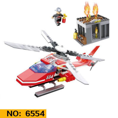 

Building Blocks City Fire Rescue Educational Toys For Children 5 Years And Over