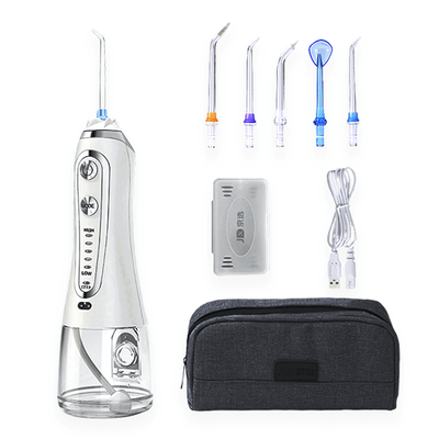 

JXUAN Dental Water Flosser 5 Cleansing Modes 1500-Brush Strokes White