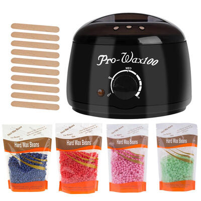 

500cc Paraffin Hand Wax Machine Hot Paraffin Wax Warmer Heater with 4 Wax