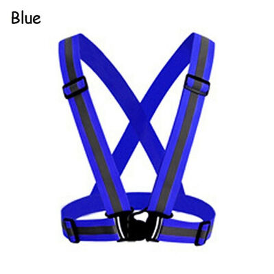 

Security Reflective Vest High Visibility Safety Belt Stripe Strap Night Running