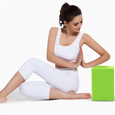 

JPGIF Exercise Fitness Yoga Blocks Foam Bolster Pillow Cushion EVA Gym Training