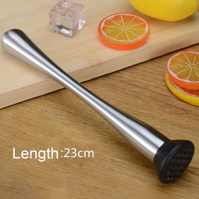 

Cocktail Muddler Stainless Steel Bar Mixer Barware Drink Mojito Cocktail DIY