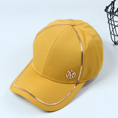 

2019 spring baseball cap Korean version 100 trendy new products leisure personality letters young students black duck tongue cap