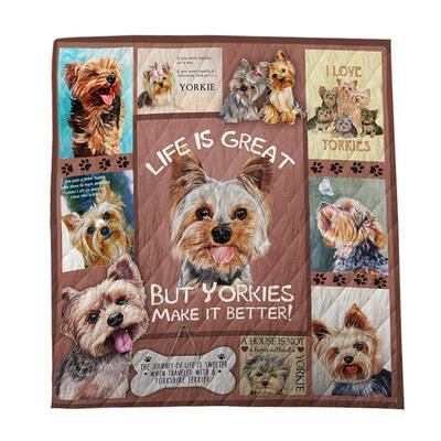 

Greensen Polyester Fiber Dog Printed Comfortable Outdoor Camping Beach Picnic Blanket Mat Rug Accessory
