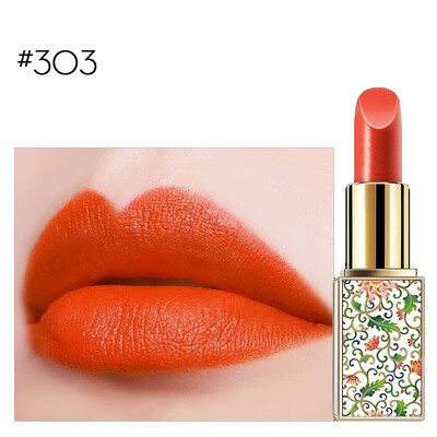

Chinese Style Shape Lipstick Silky Delicate Waterproof Non-Stick Cup Long Lasting Lipstick With Beauty Unique Shape