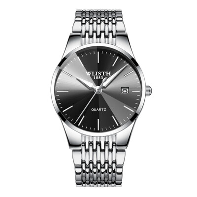 

Couple watch fashion casual ladies watch luminous waterproof steel band business mens watch student watch trend quartz watch men