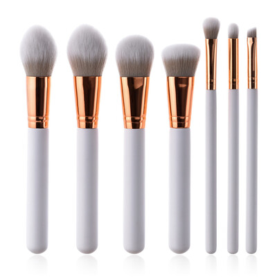 

〖Follure〗7Pcs Pro Makeup Brushes Set Foundation Powder Eyeshadow Eyeliner Lip Brush Tool