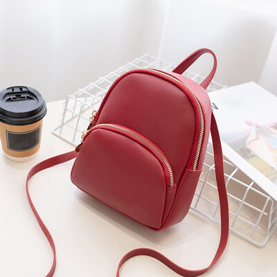 

Fashion Women Shoulders Small Backpack Letter Purse Mobile Phone Messenger Bag