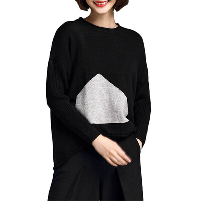 

Ribbed Drop Shoulder Sweater