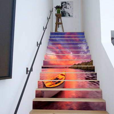 

〖Follure〗DIY Steps Sticker Removable Stair Sticker Home Decor Ceramic Tiles Patterns