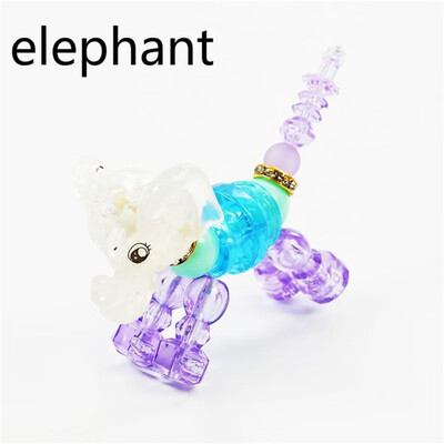 

Colorful Plastic Charm Bracelets Bangles For Little Girls Children Magic Animal Bracelets Deformation Bracelet