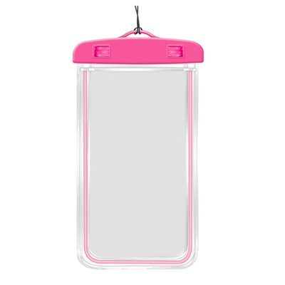 

Tailored Fluorescent Intelligent Transparent Swimming Mobile Phone Waterproof Bag