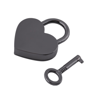 

Greensen Small Love Heart Shape Padlock Tiny Luggage Bag Diary Lock Keys Bag LockHeart Padlock