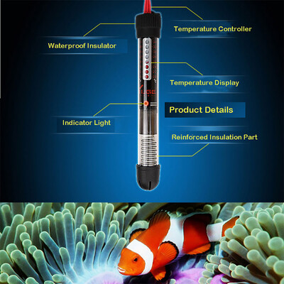 

〖Follure〗Submersible Water Vitreous Heater Heating Rod for Aquarium Fish Tank