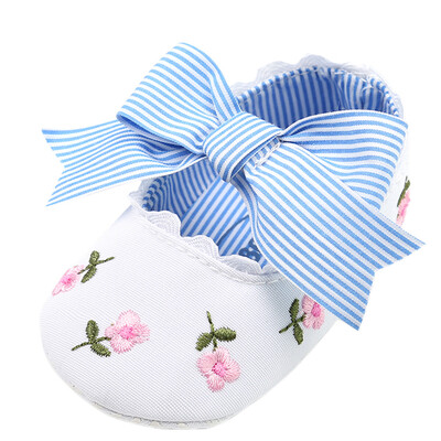 

Baby Girl Embroidery Flower Fashion Toddler First Walkers Kid Shoes