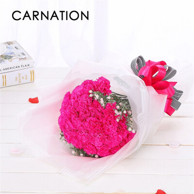 

Gobestart Artificial Fake Carnations Silk Flower Bridal Hydrangea Home Mothers Day 6pcs