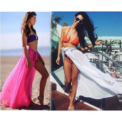 

Women Fashion Summer Beach Dress Bikini Cover Up Swimwear Sarong Sexy Wrap