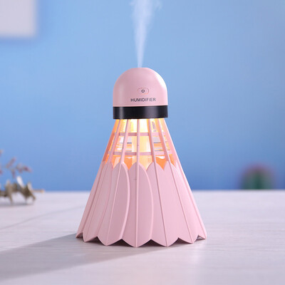

〖Follure〗Badminton Mini Humidifier Home LED Humidifier Air Diffuser Purifier Atomizer BU