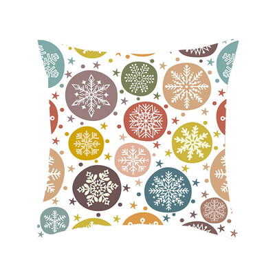 

Tailored Merry Christmas Pillow Cases Nordic Sofa Cushion Cover Home Decoration