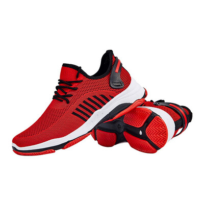 

New Fashion Mans Sneakers Lace Up Vulcanize Running Male Shoes Breathable Comfor Mesh Shallow Flats Casual Boys Shoes