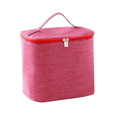 

Large Capacity Thermal Insulated Handle Tote Bento Lunch Box Picnic Storage Bag