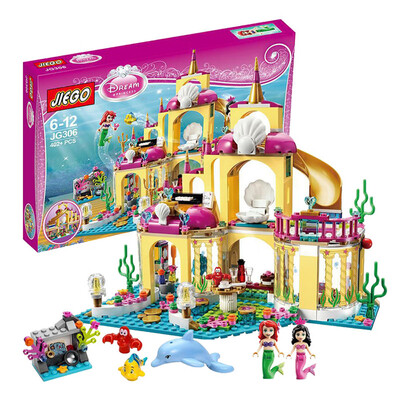 

10436 Friends Ariels Undersea Palace Building Bricks Blocks Toys Girl Game House Gift