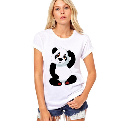 

2019 New Panda Womens T-shirt Europe And The United States Hot Sale