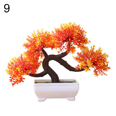 

Artificial Plant Tree Bonsai Fake Potted Ornament Home Hotel Garden Decoration