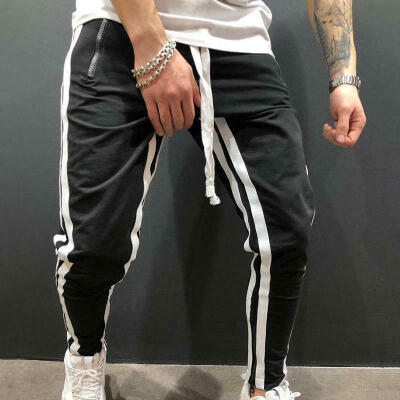 

Men Sports Gym Pants Slim Fit Running Joggers Casual Long Trousers Sweatpants