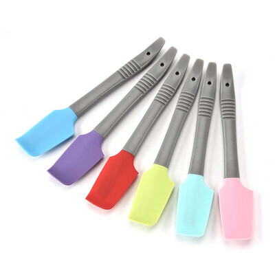 

Mini Silicone Cream Butter Cake Spatula Mixing Batter Scraper Brush