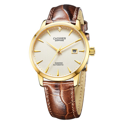 

Cadisen C8097 Men Stainless Steel Brand Clock Automatic Watch