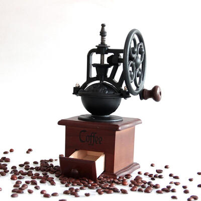 

Vintage Retro Manual Coffee Grinder Ferris Wheel Hand Crank Coffee Maker