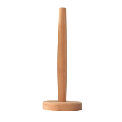 

Wooden Natural Home Toilet Paper Roll Stand Storage Free Standing Bathroom Rack