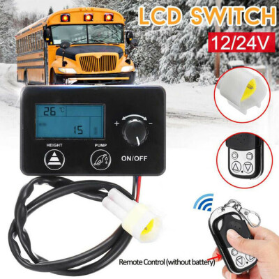 

12V 24V LCD Display Switch Remote Control Car Truck Diesel Air Parking Heater